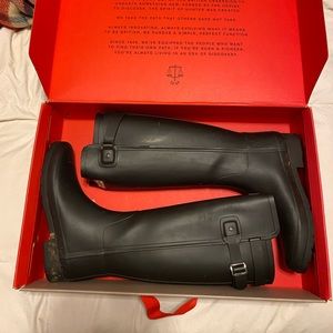 🎁 BLACK FRIDAY SALE 🎁Matte Black Hunter Boots